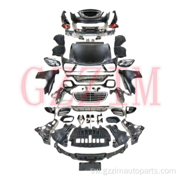 Darasa la W221 2008-2013 Boresha W222 S63 BodyKit